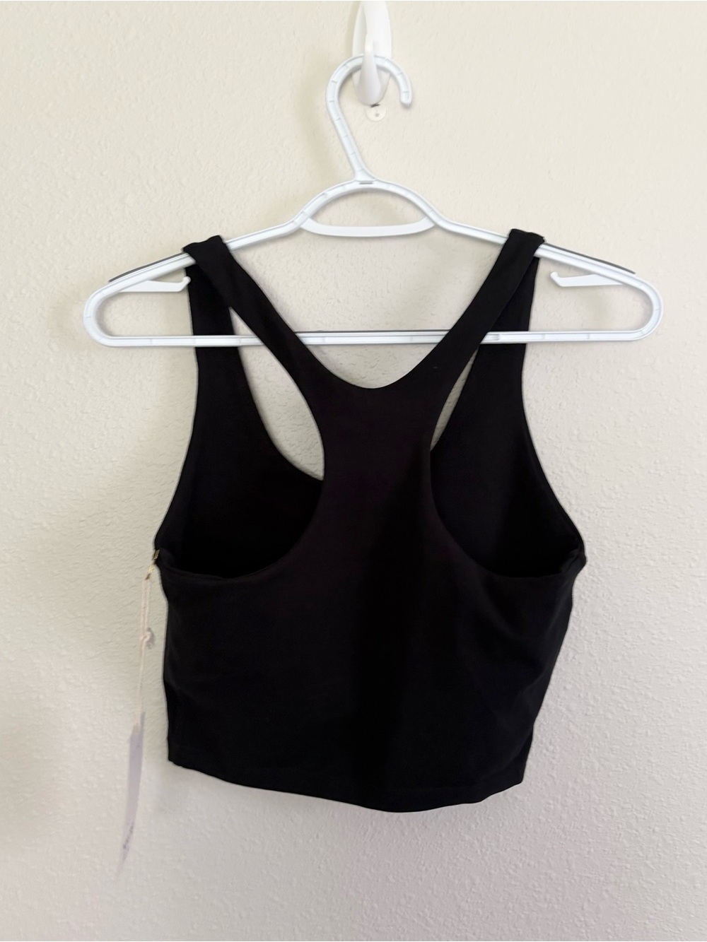NWT Mate The Label Organic Stretch Racerback Tank Black Size M - Picture 5 of 6